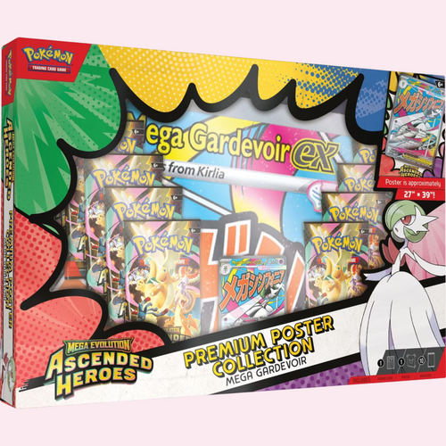 Pokémon TCG: Mega Evolution Ascended Heroes Premium Poster Collection (Assorted)