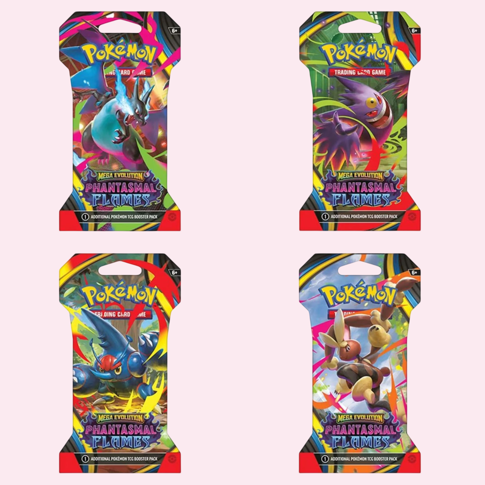Pokémon TCG: Phantasmal Flames Blister Pack (Assorted)