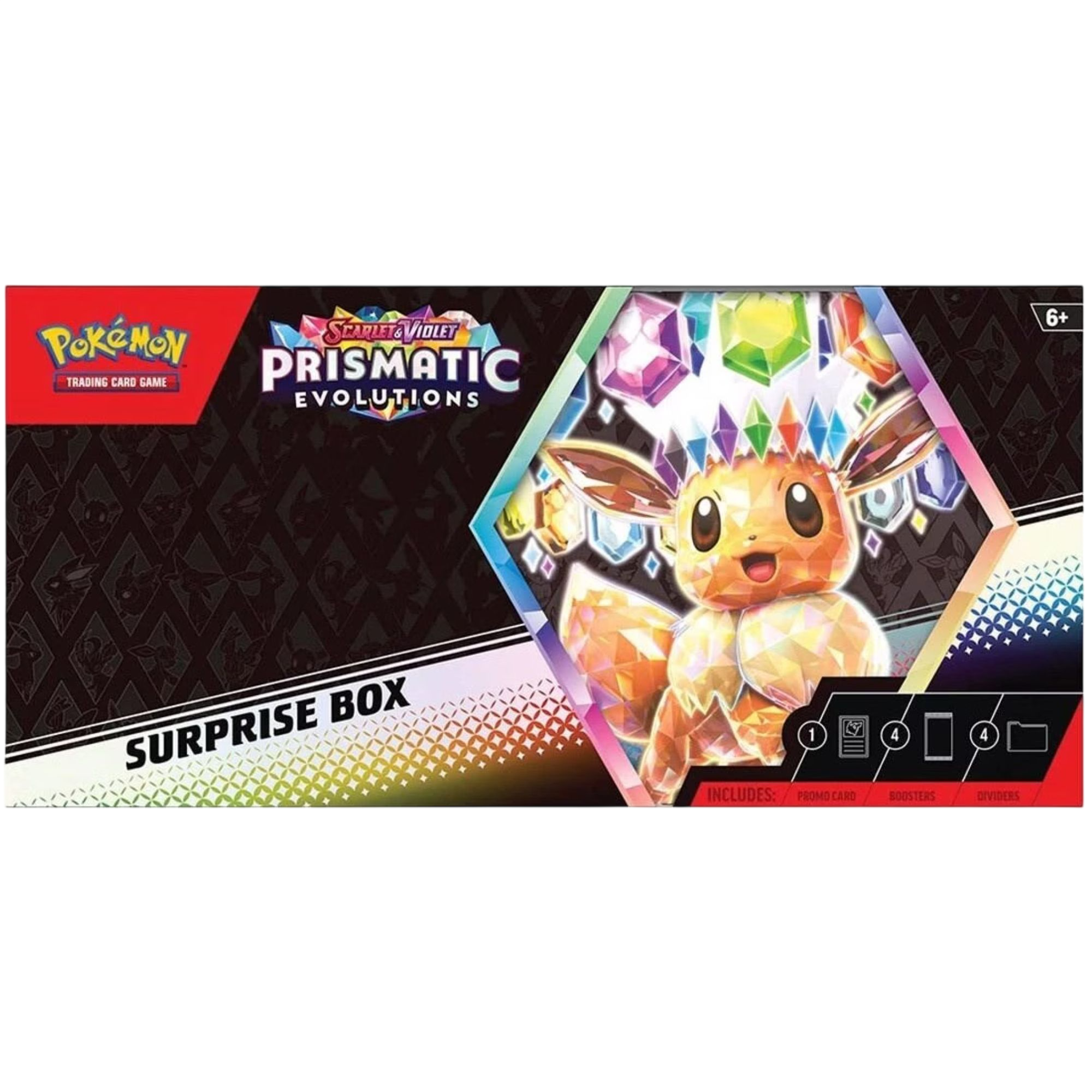 Pokémon Trading Card Game: Scarlet and Violet Prismatic Evolutions Surprise Box