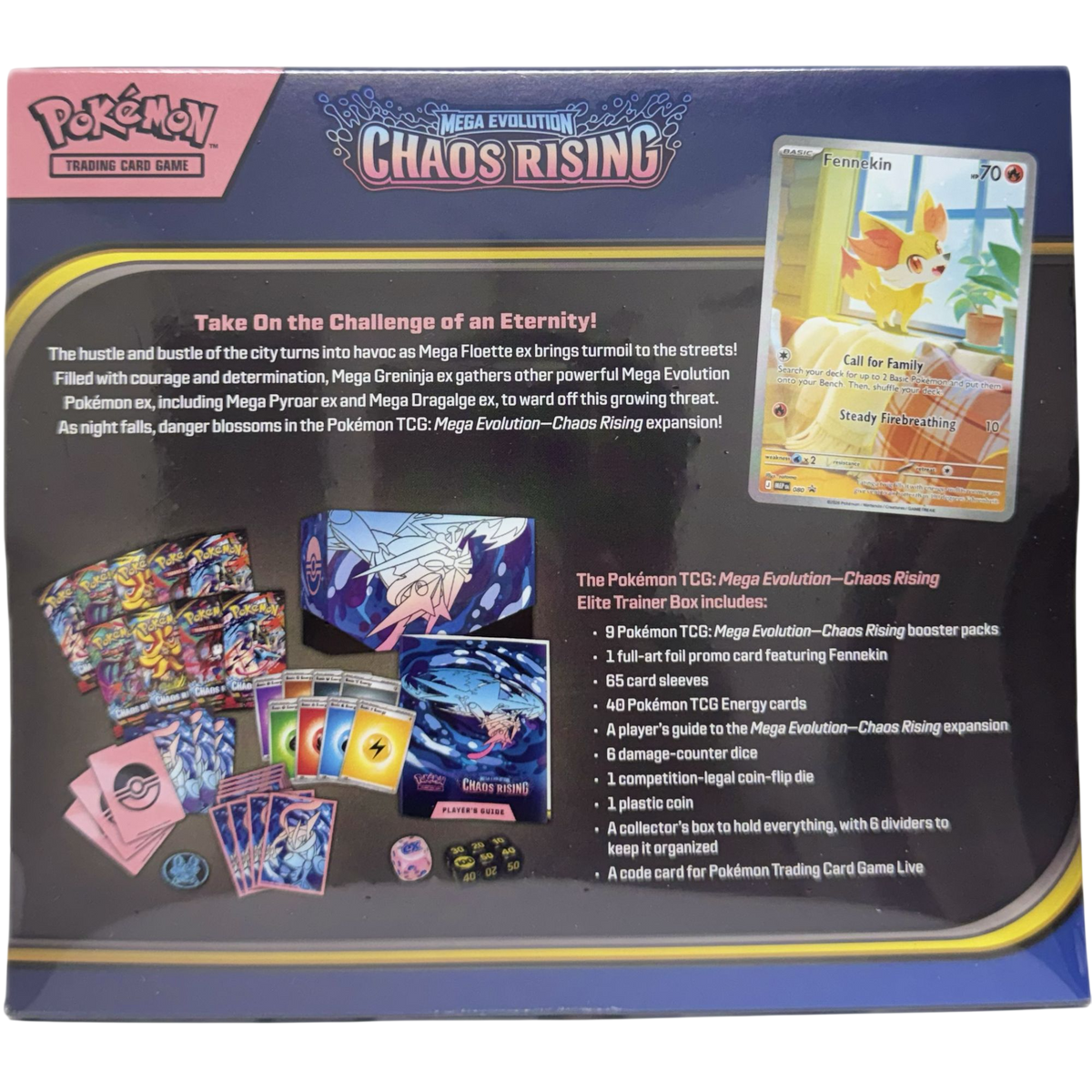 Pokémon TCG: Mega Evolution – Chaos Rising Elite Trainer Box
