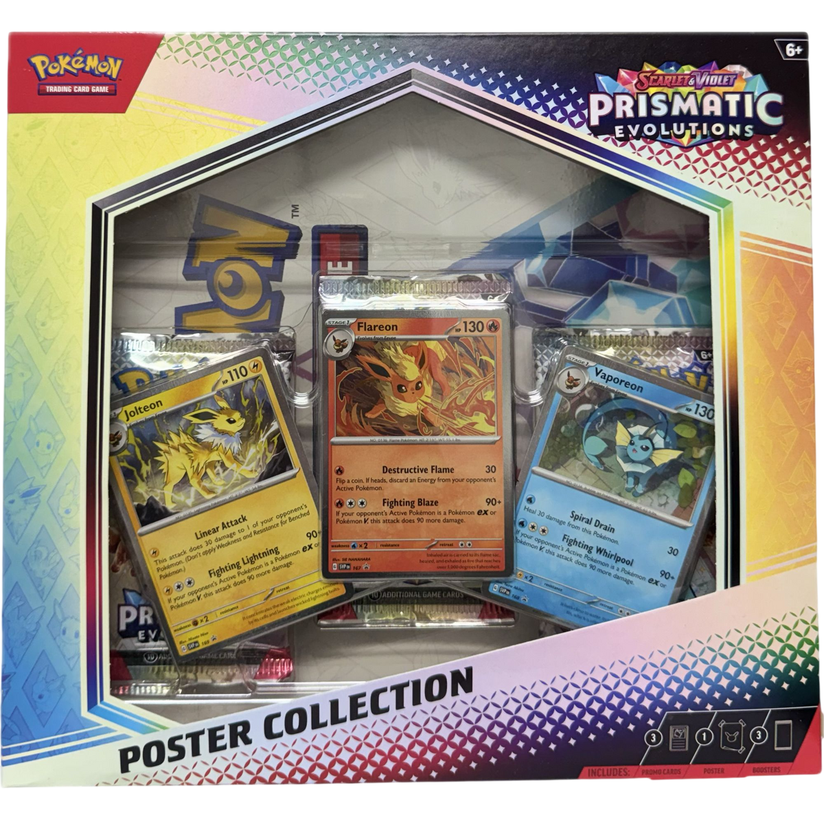 Pokémon TCG: Scarlet & Violet – Prismatic Evolutions Poster Collection