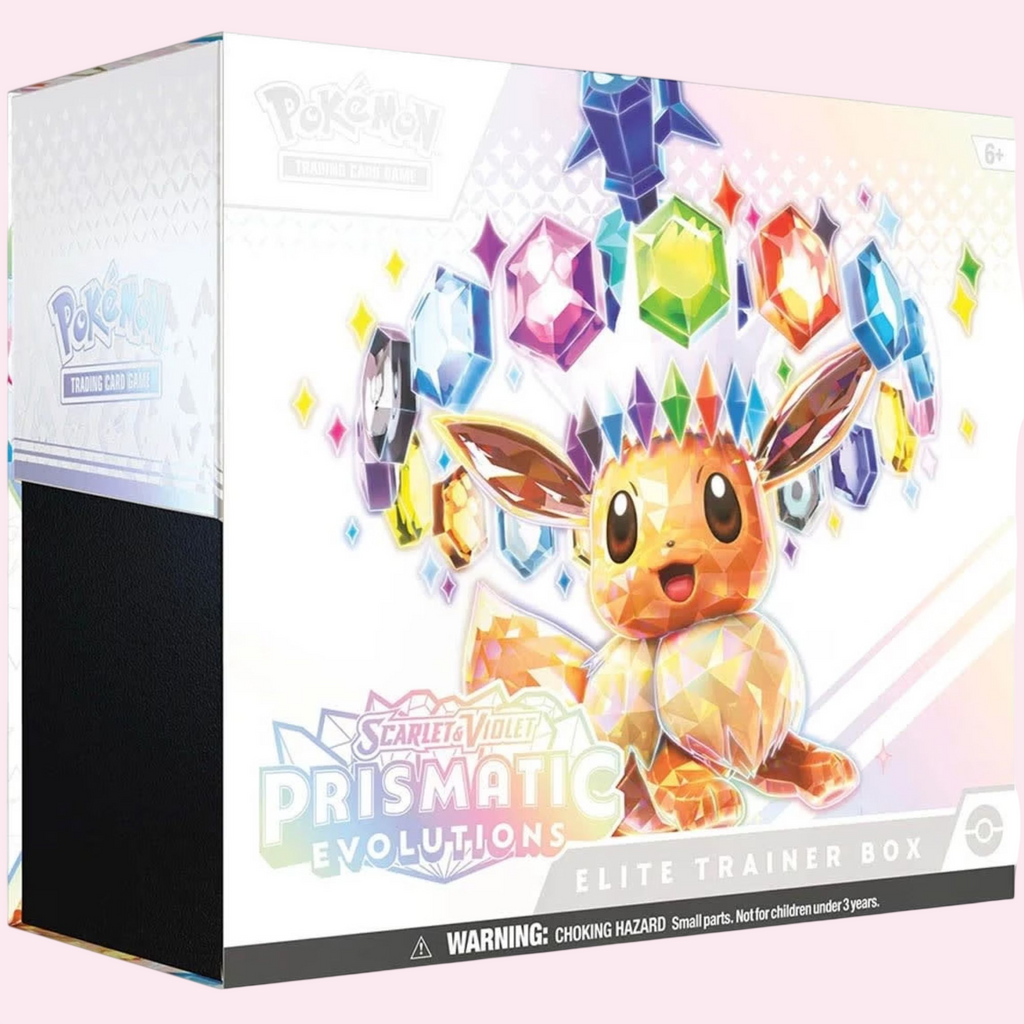 Pokémon TCG: Scarlet and Violet Prismatic Evolutions Elite Trainer Box