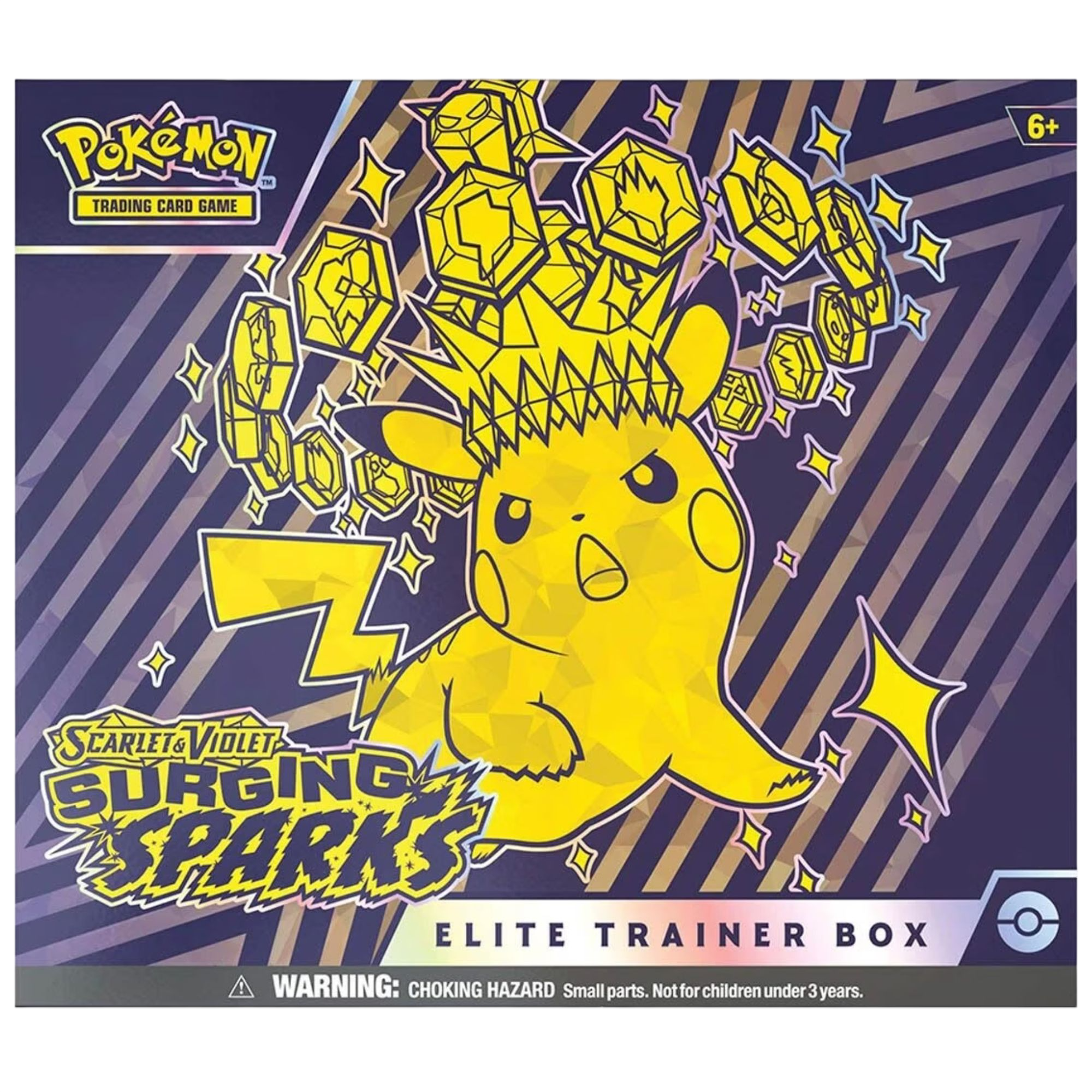 Pokémon Trading Card Game: Scarlet and Violet Surging Sparks Elite Trainer Box
