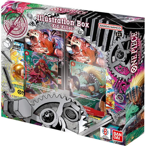 One Piece Card Game Illustration Box Vol 8 IB08 sealed booster packs and special art promo cards Australia