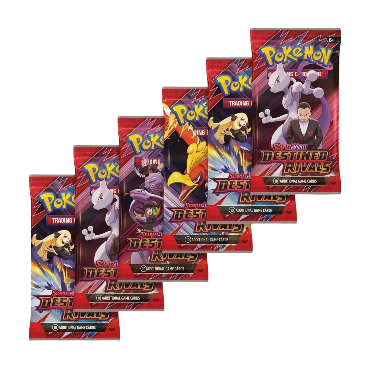 Pokemon TCG Scarlet and Violet Destined Rivals Booster Bundle contents 6 sealed Destined Rivals booster packs Australia