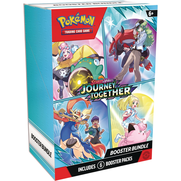 Pokemon TCG Scarlet and Violet Journey Together Booster Bundle sealed 6 booster packs Australia