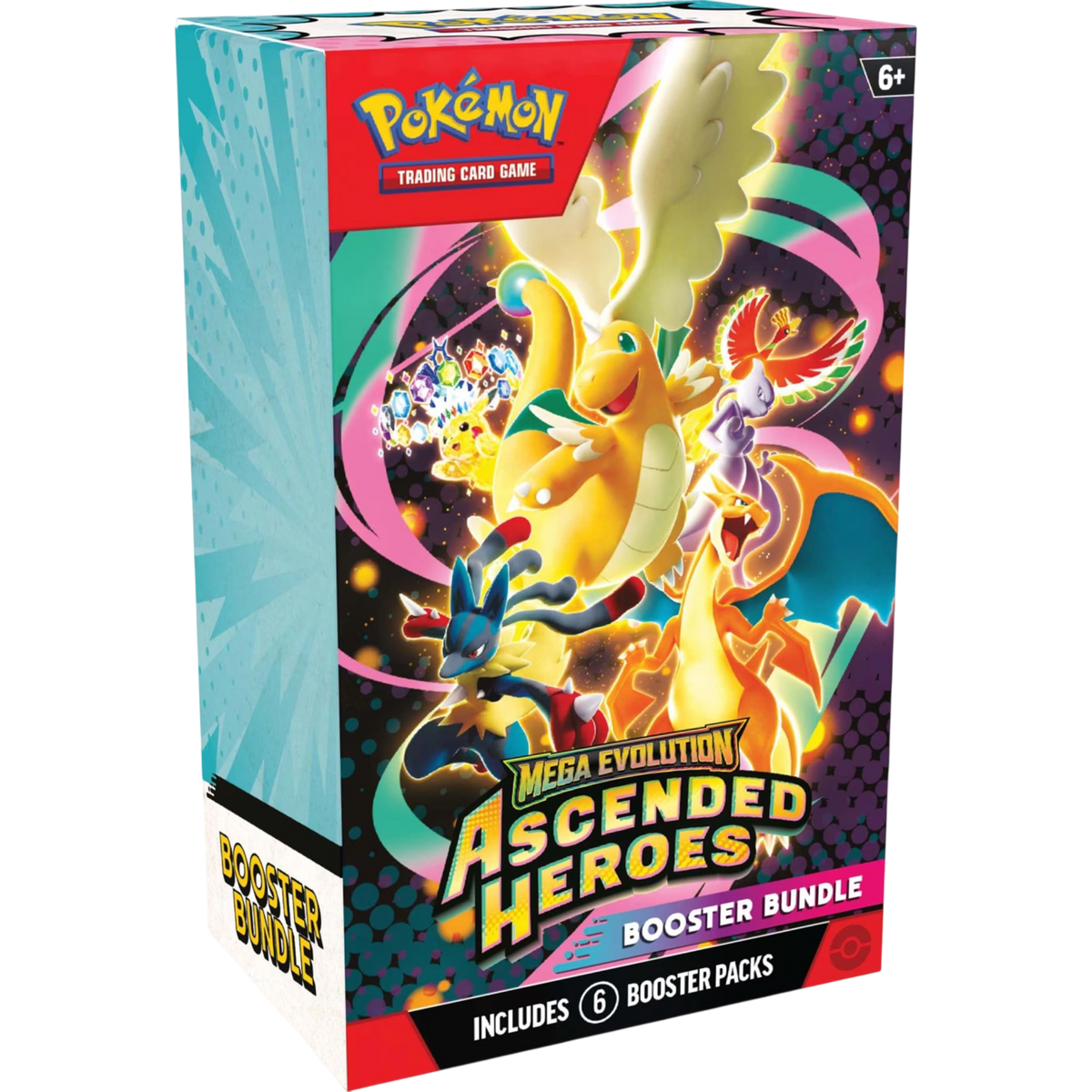 Pokemon TCG Mega Evolution Ascended Heroes Booster Bundle sealed 6 booster packs featuring Mega Dragonite ex Australia