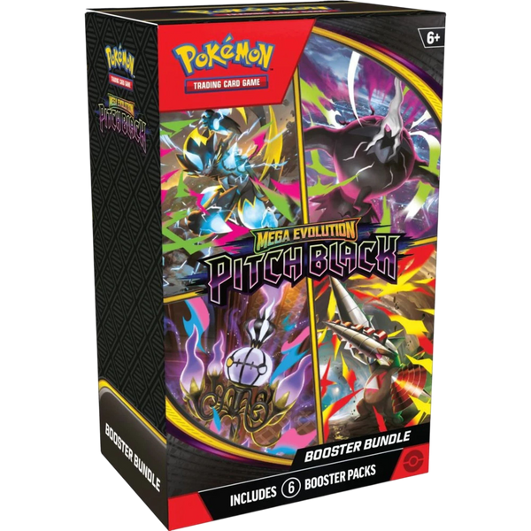 Pokemon TCG Mega Evolution Pitch Black Booster Bundle sealed 6 booster packs Australia