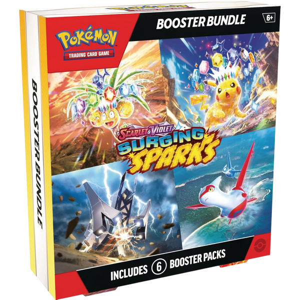Pokemon TCG Scarlet and Violet Surging Sparks Booster Bundle sealed 6 booster packs Australia